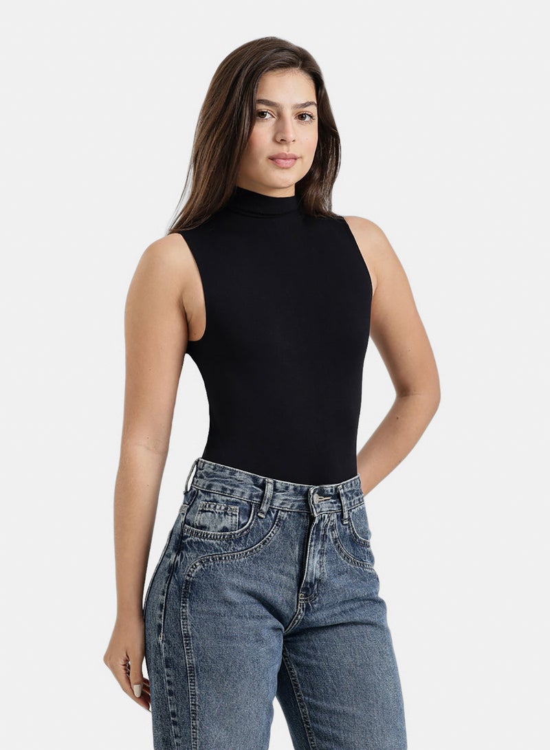 Carina Sleeveless High Neck Bodysuit - Image 2